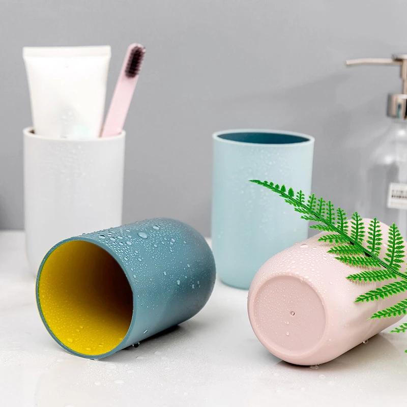 1st multifunktionssköljkoppar av livsmedelskvalitet Hem Dryckesartiklar Badrumstillbehör Vattenmugg Plast Munvattenkopp