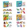 Wooden Puzzle Set Farm Forest Ocean Traffic Themes