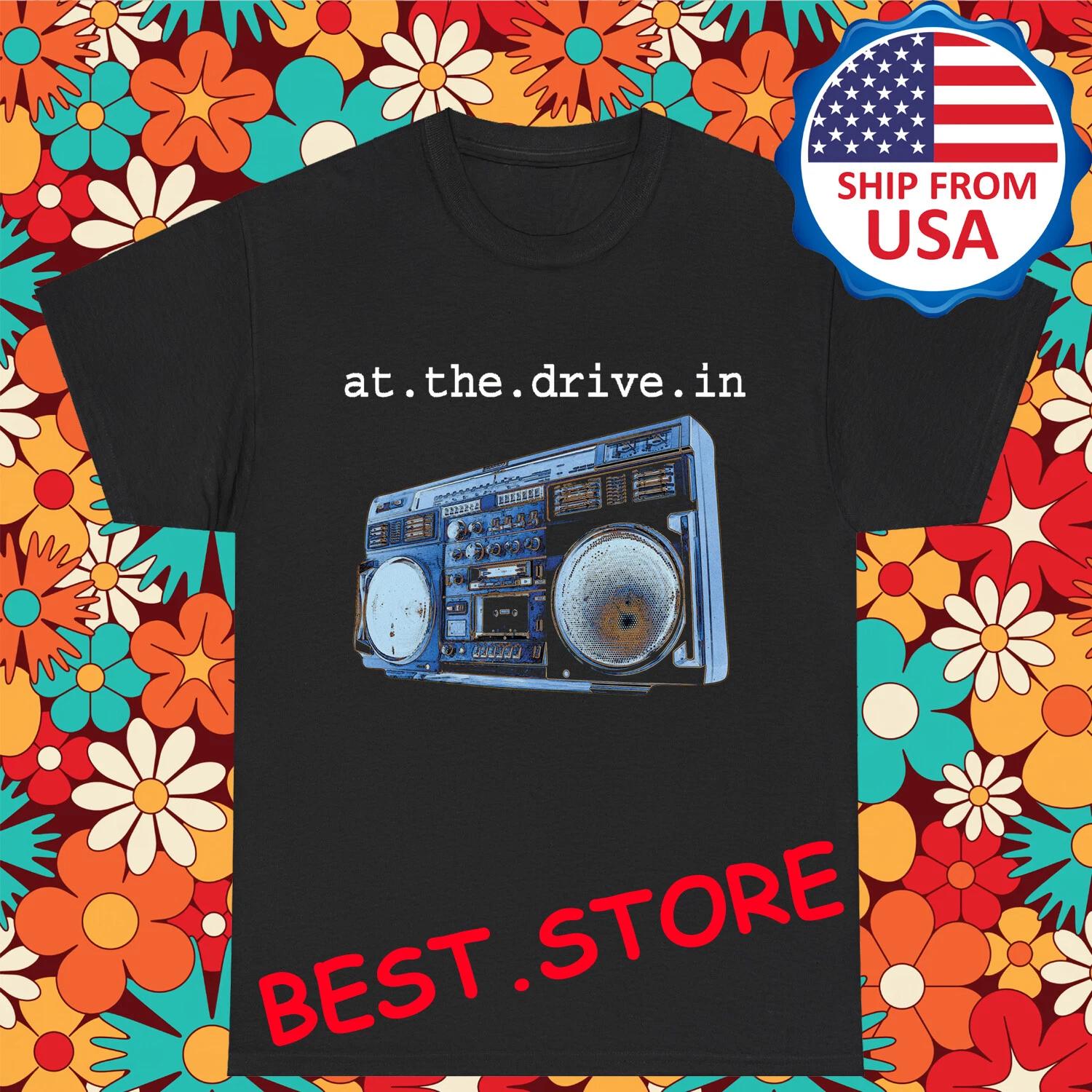 At The Drive In Vaya Men s Black Size S-5XL 4XL