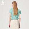 HAZZYS Women's Summer Solid Casual Polo Shirt