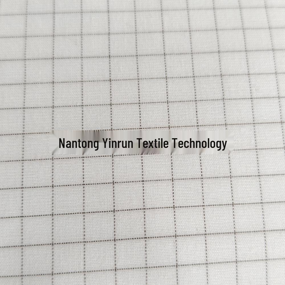 10% Stříbrné vlákno Vodivý Uzemňovací Povlak na polštář, Šedobílý Pléd