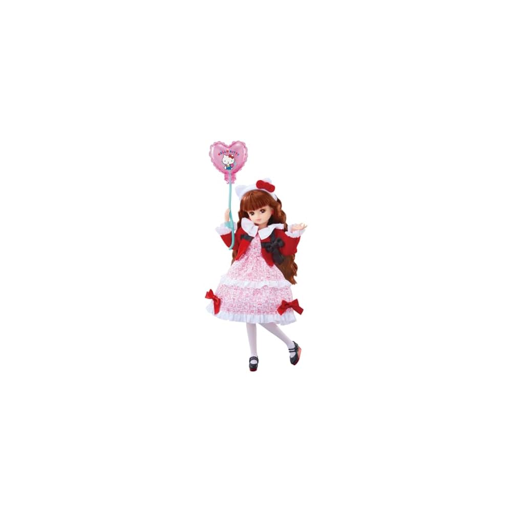 

Takara Tomy Licca-chan Doll Photogenic Hello Kitty 50th Anniversary Style Collectible Figure