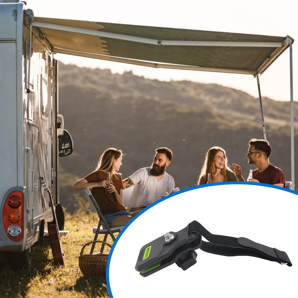 2Pcs RV Awning De-Flappers Nylon RV Canopy Fixture RV Canopy Grippers for Protects RV Awning From Rips and Tears