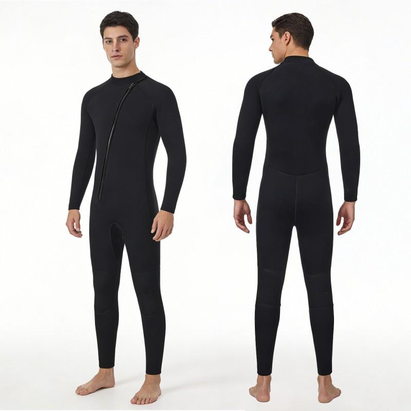 Diving Wetsuit 3mm Neoprene Fullsuit Surfing Snorkeling Swimming Warmth Protection Mens
