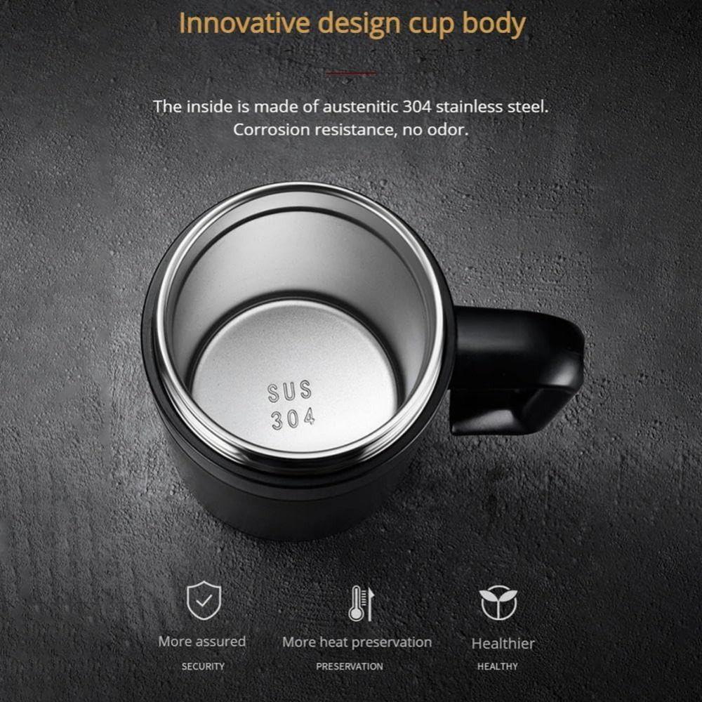 Large-capacity Thermos Water Bottle Handle Heat Preservation Cup Thermal Coffee Mug  Travel
