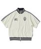 Travel Jersey Track Short Sleeve Jacket Ivory