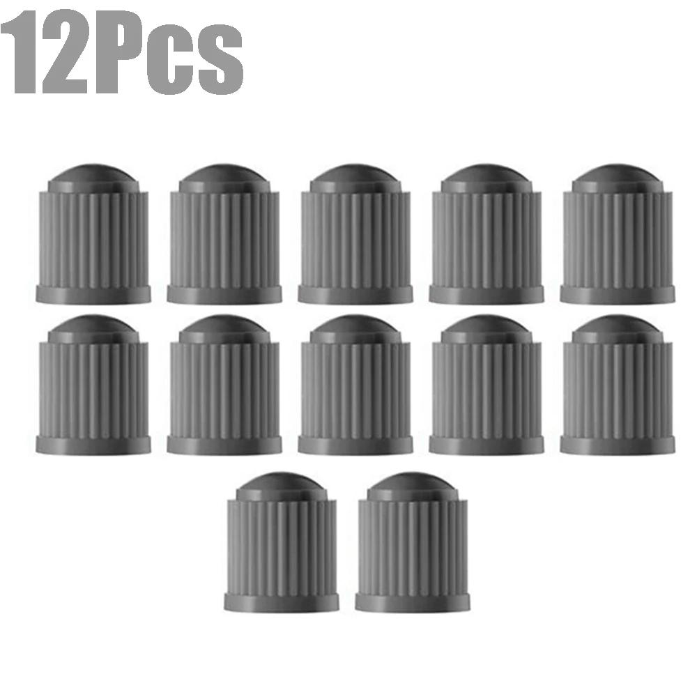 Tyre Valve Dust Caps Valve Stem Covers Plastic Tire Caps With O Rubber Ring For Car, Motorbike, Trucks, Bicycle Airtight Seal