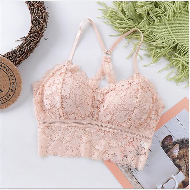 Female Bralette Push Up Seamless Tube Sleep Dormir Tops Plus Size Lingerie Underwear Brassieres