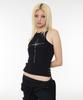 ROCKCAKE Side Button Sleeveless - Black