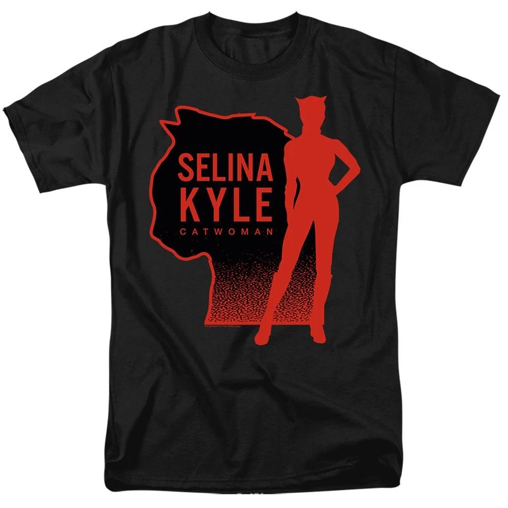 DC Comics - The Batman - Selina Kyle Catwoman - Unisex Children s T-shirt - Black 120