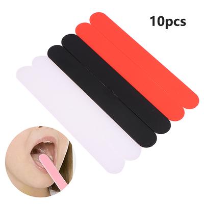 10Pcs Disposable Waxing Plastic Tongue Stick Depressor Spatula Plastic Body Wax Tongue Depressor Lightweight And Portable