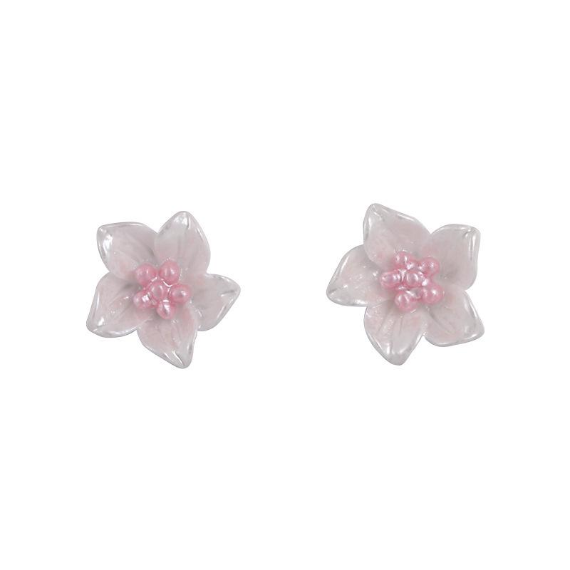 Elegante Süßwasserperlen-Ohrstecker für Damen - Trendig, Schlicht, Feenhafter Stil