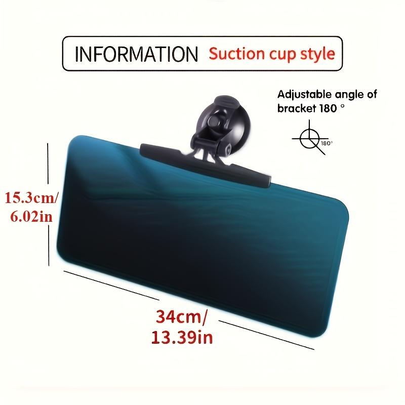1pc Universal Car Sun Visor Extension, Polarized Anti-Reflective Material, All-Season UV Protection, Comfortable Wide Driving Shade