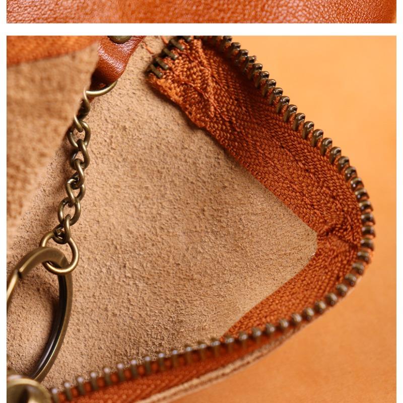 Car Key Bag Retro Change Bag Waist Hanging Bag