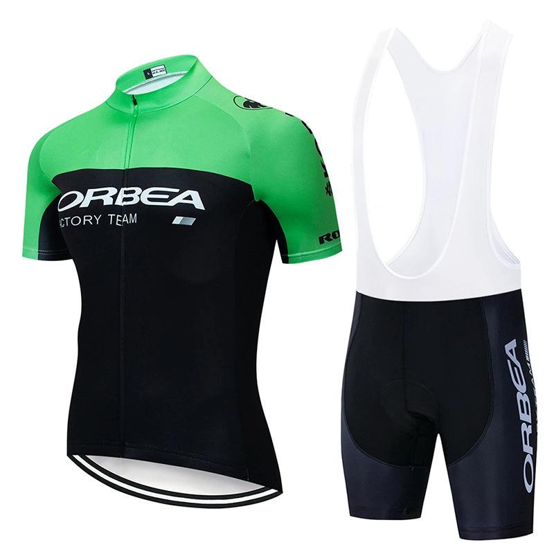 Summer Short Sleeve Set Tour De France ORBEA Team Cycling Suit Sports Roller Skating Suit Bicycle Outdoor Riding