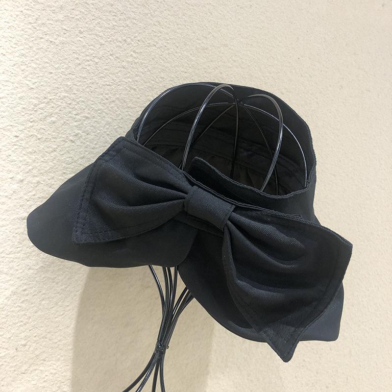 Vinyl sun hat women's summer sun protection empty top hat face cover travel cool hat foldable UV protection sun hat tide