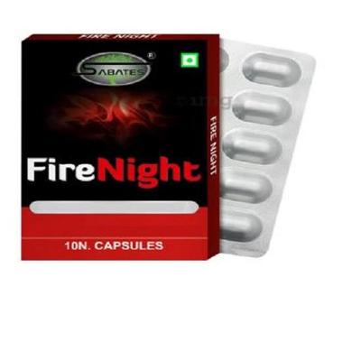 Sabates Fire Night Capsule  10 Capsules