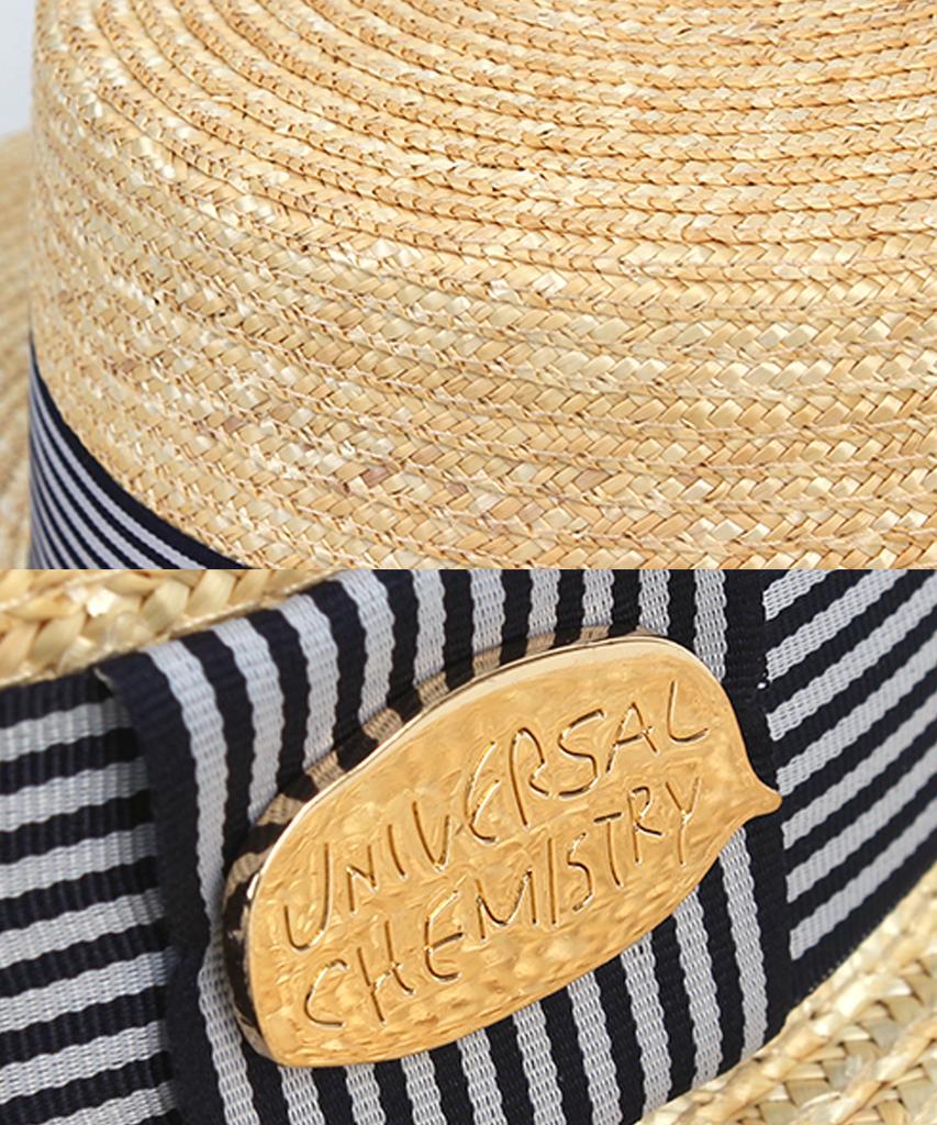 Stripe Line Kangkang Panama Hat