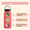 55 New Lizard Lizard Graffiti Animal Stickers Decorative Suitcase Mobile Phone Waterproof Stickers
