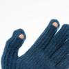 RECLOW RECLOW Knit Gloves and Muffler Set Blue