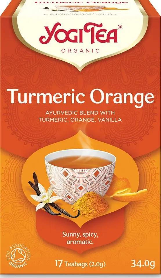 KURKUMA ORANJE BIO THEE (17 x 2 g) 34 g - YOGI TEA