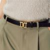 Women S Leather Hook Belt Black Dbbe6f097bk