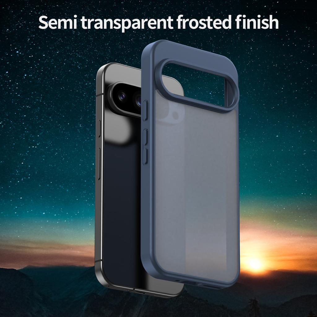 For Google Pixel 9 Pro Case Skin Touch Matte Anti Drop TPU PC Phone Back Cover