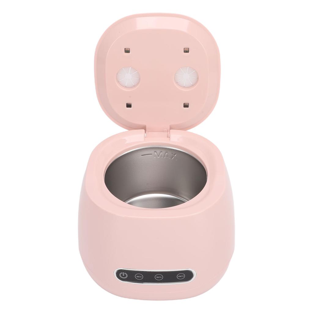 Nail Tool Cleaning Machine Rechargeable Vibration Nail Cleaner Box with 3 Timer Modes   Display for Drill Bits Brushes Jewelry