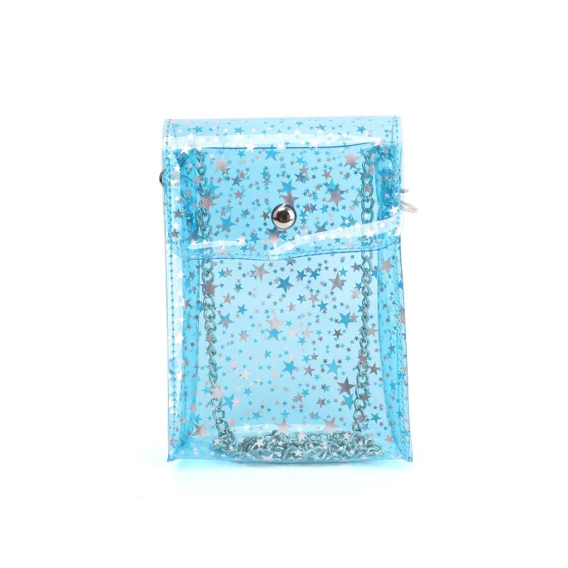 Crossbody Small Bag, Chain Bag, Transparent Jelly Bag, Walking Phone Chain Crossbody Bag