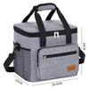 7035 Portable Picnic Tote Insulated Bag Oxford Fabric Large Capacity Outdoor Camping Lunch Box