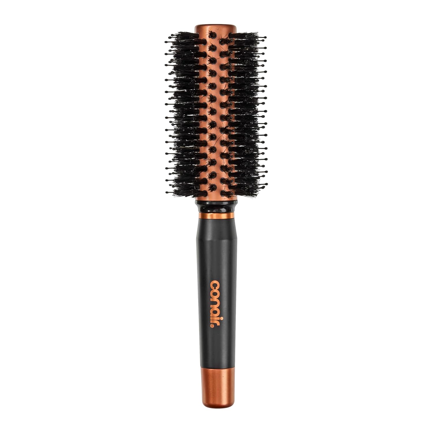 

Quick Dry Copper Round Hair Brush for Blow Drying, Blow Out Hairbrush for Voluminous Looks, Nylon & Boar Bristles United States