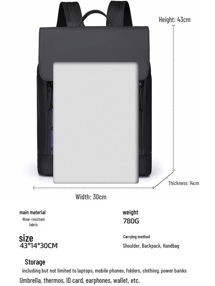 2025 Vardagsryggsäck: Laptop- och skolväska med stor kapacitet för studenter