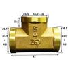 Raccordo a T BSP Femmina Maschio 1/2" Divisore a 3 Vie Raccordo per Tubi in Ottone Accoppiamento DN15 Casa Giardino Per Adattatore Acqua Gas Olio