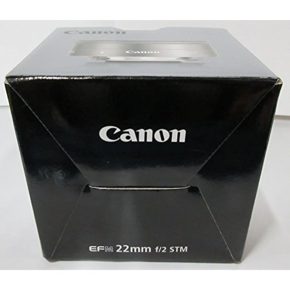 Objectif grand-angle à focale fixe Canon EF-M222STMSL EF-M22mm F2 STM Argent pour appareil photo hybride à objectif unique