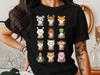 Funny Chinese Year Zodiac Lunar Animal Cute Characters Tee Gifts Cartoons Crewneck Printed T-sh