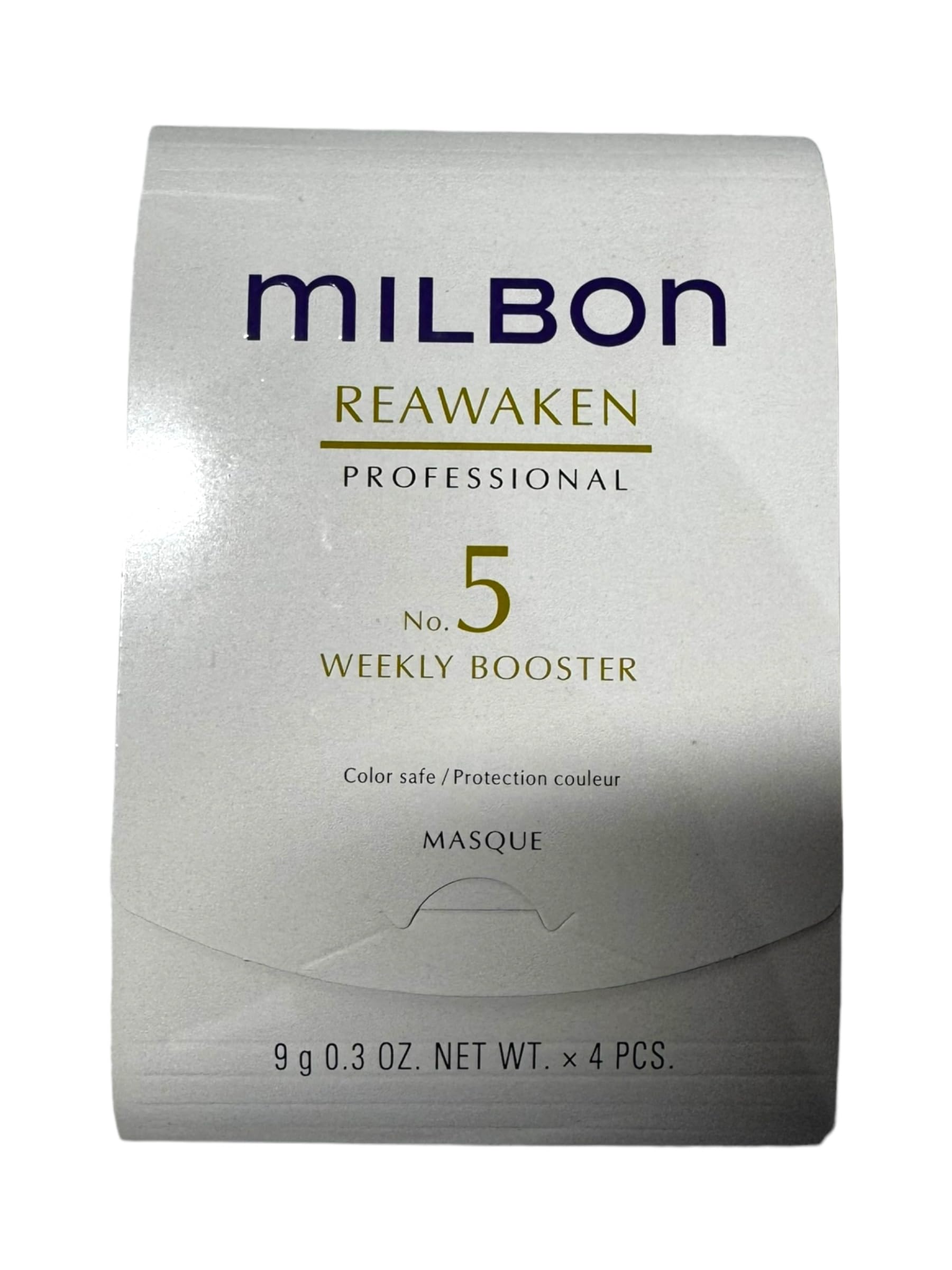 

Milbon Reawaken Weekly Booster 9 г x 4 шт. Маска для волос Salon Treatment Renewing System Treatment No.5