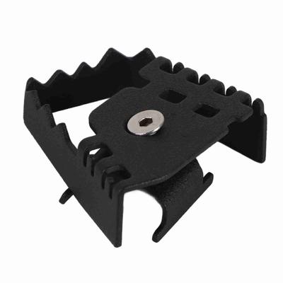Hinten Fuß Bremshebel Pedal Vergrößern Verlängerung Pad Extender für F800GS F700GS Schwarz