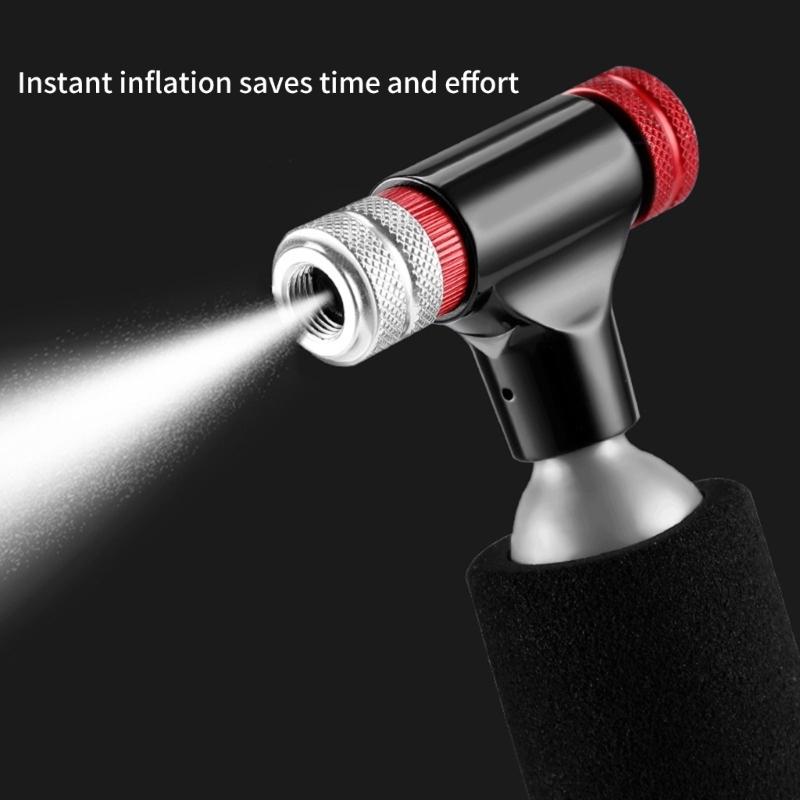 Bicycles CO2 Inflator Cycling Tire Pump Valves Cycling Bicycles Cartridge Pump CO2 Cartridge Bicycles CO2 Inflator Head