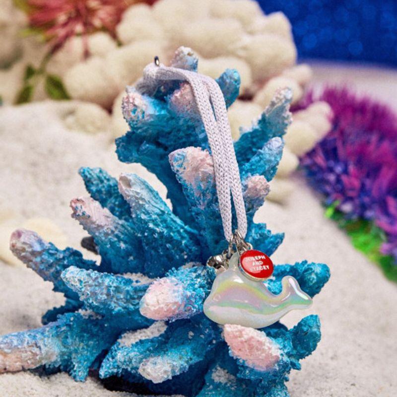 

JOSEPH & STACEY Lucky Toytoy Key Ring Doldolee White Whale single type