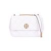 Willa Classic Double T Gold Logo Chain Shoulder Bag Small Women Crossbody Bag White 156131-100