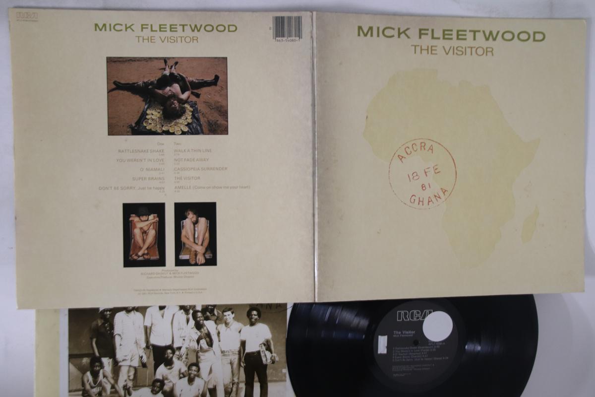 

LP Record MICK FLEETWOOD - Visitor AFL14080 RCA 1981 US Rock Used