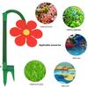 720 Rotating Crazy Spin Sprinkler Funny Water Spray Toy Garden Decor Dancing Daisy Sprinklers  Farm