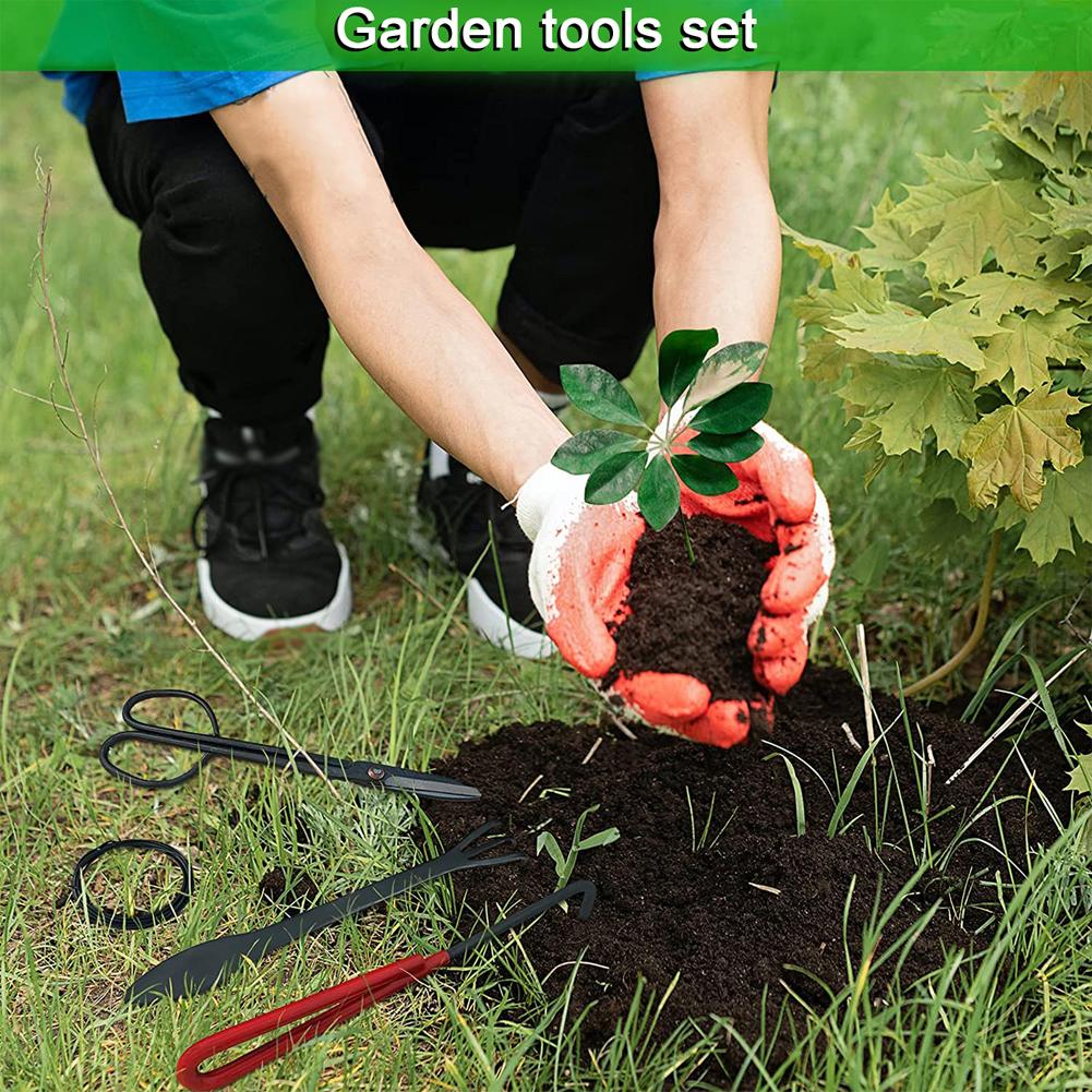 16 PCS Gardening Bonsai Pruning Tool Set Home Garden Outdoor Multifunctional Cutter Set Practical Hardware Tool Set