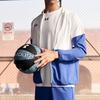 Under Armour Casual Sports Breathable Color Block Knit Jacket Men Jacket Royal-Blue 22500404-400