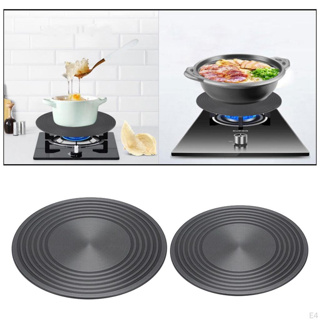 Conduction Plate & Thawing Diffuser For Gas Stove, Easy To Clean Reusable