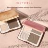 Judydoll Orange Blossom Matte Highlighter & Contour Palette - 4-in-1 Face and Nose Shade Set