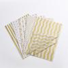 20pcs 50*35cm Tissue Paper Golden Star Polka Dot Wave Print DIY Craft Flowers Gifts Packing Paper Wedding Party Decorative Paper