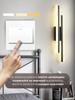 Zimmer Wandleuchte Hauptschlafzimmer Nachttischlampe Minimalistische Wandleuchte Acryl Lange Streifenlampe