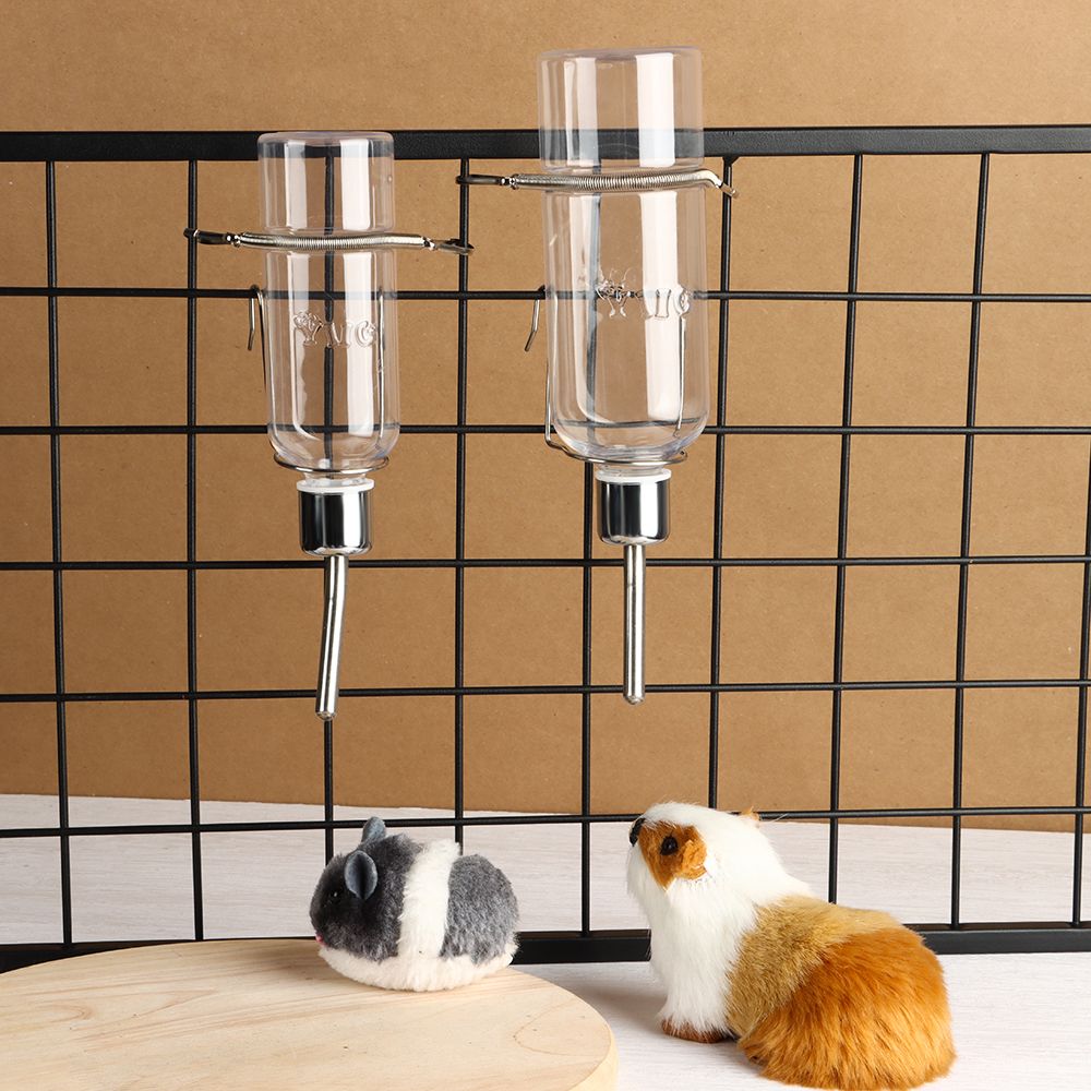 Convenient Dispenser Squirrel Rabbit Hamster Water Bottle Guinea Pig Water Feeder Pet Automatic Drinking Device Hanging Waterer