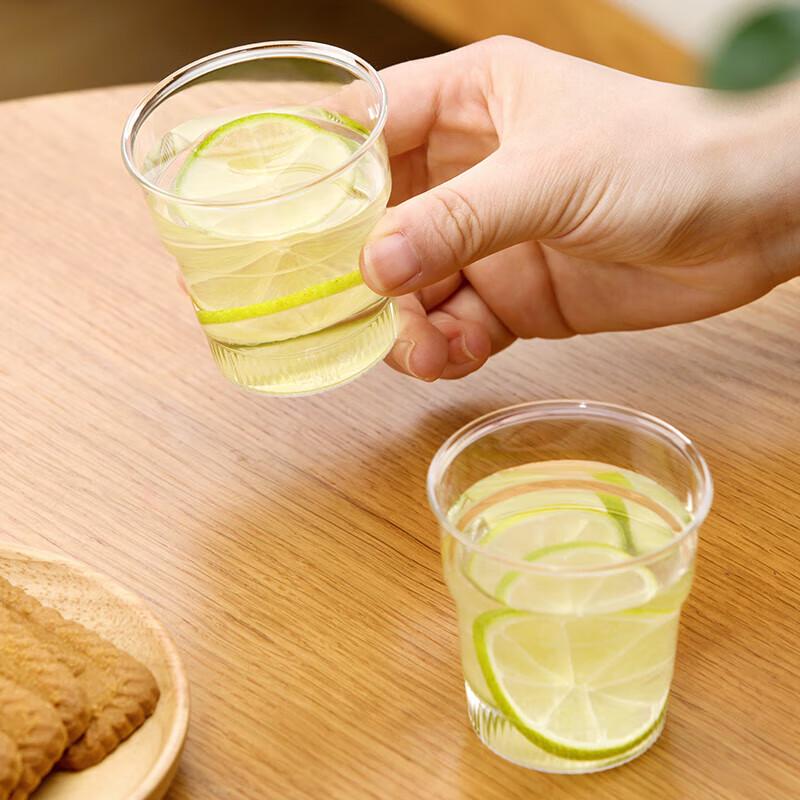 CHAHUA Disposable PS Plastic Transparent Cups